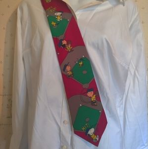 Peanuts Charlie Brown Novelty Baseball Necktie